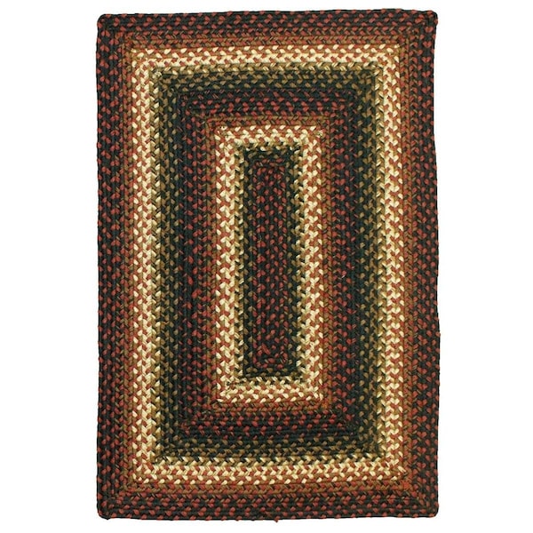 Homespice Decor Prescott Jute Braided Rug - 6 ft. x 9 ft. Prescott 505569 - main